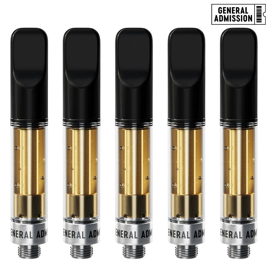 General Admission | Tiger Blood Club Pack Distillate 510 Thread Cartridges | 4.75g *