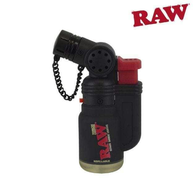 RAW | Refillable MINI Torch Lighter | Black