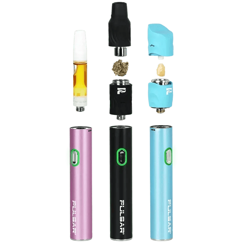Pulsar | 510 Delta 3 in 1 Vape Pen Kit | 800mAh Smart Battery | Assorted Colours
