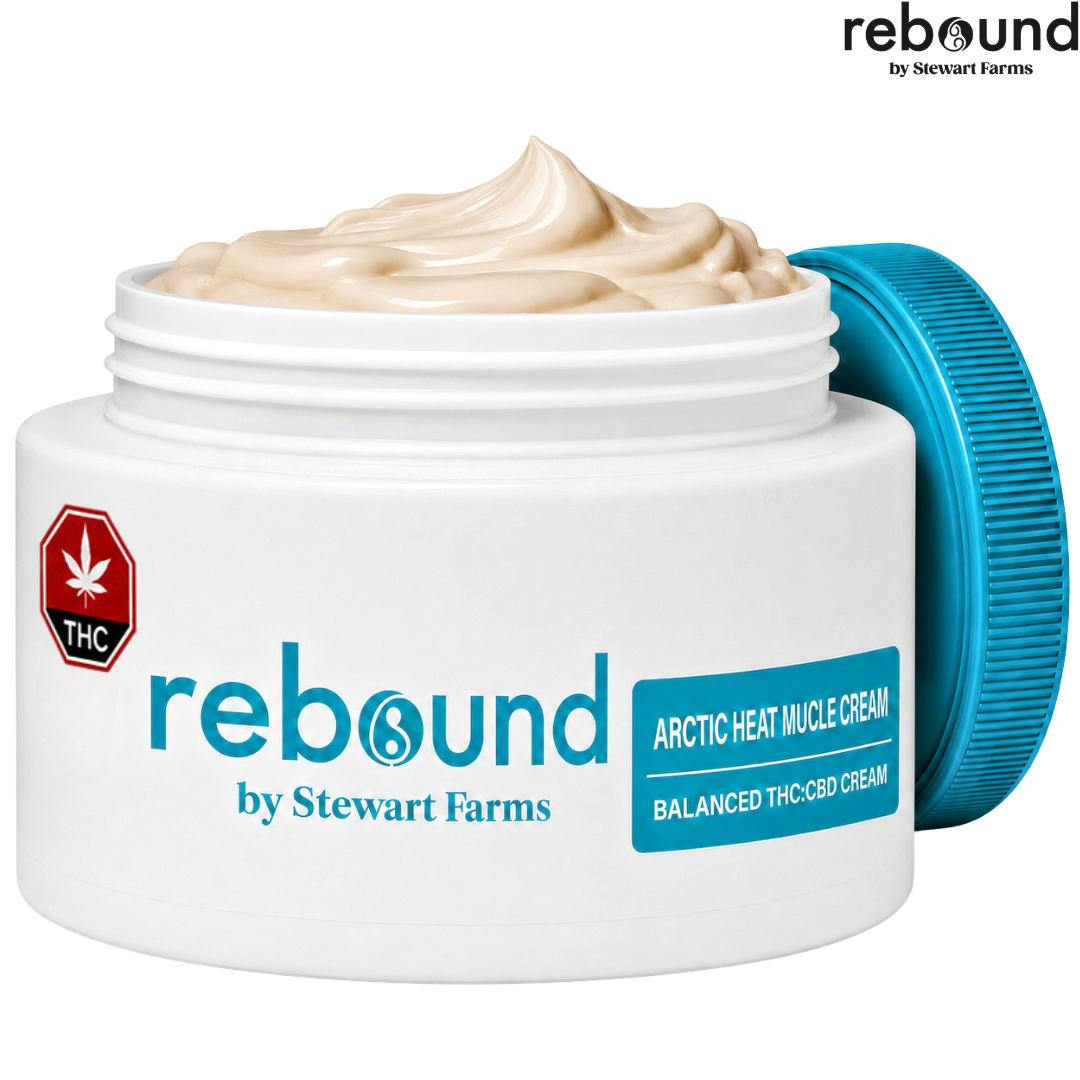 Rebound by Stewart Farms | Arctic Heat Muscle Cream Creams and Lotions | 120g