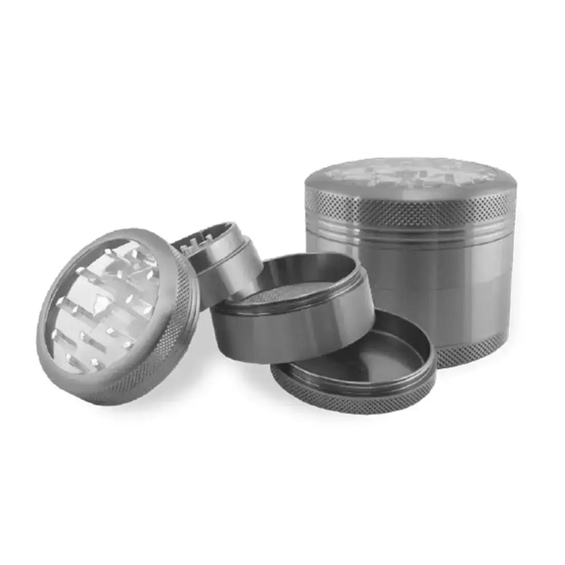 Hammercraft | Clear Top Grinder | 2.5" | 4 Piece