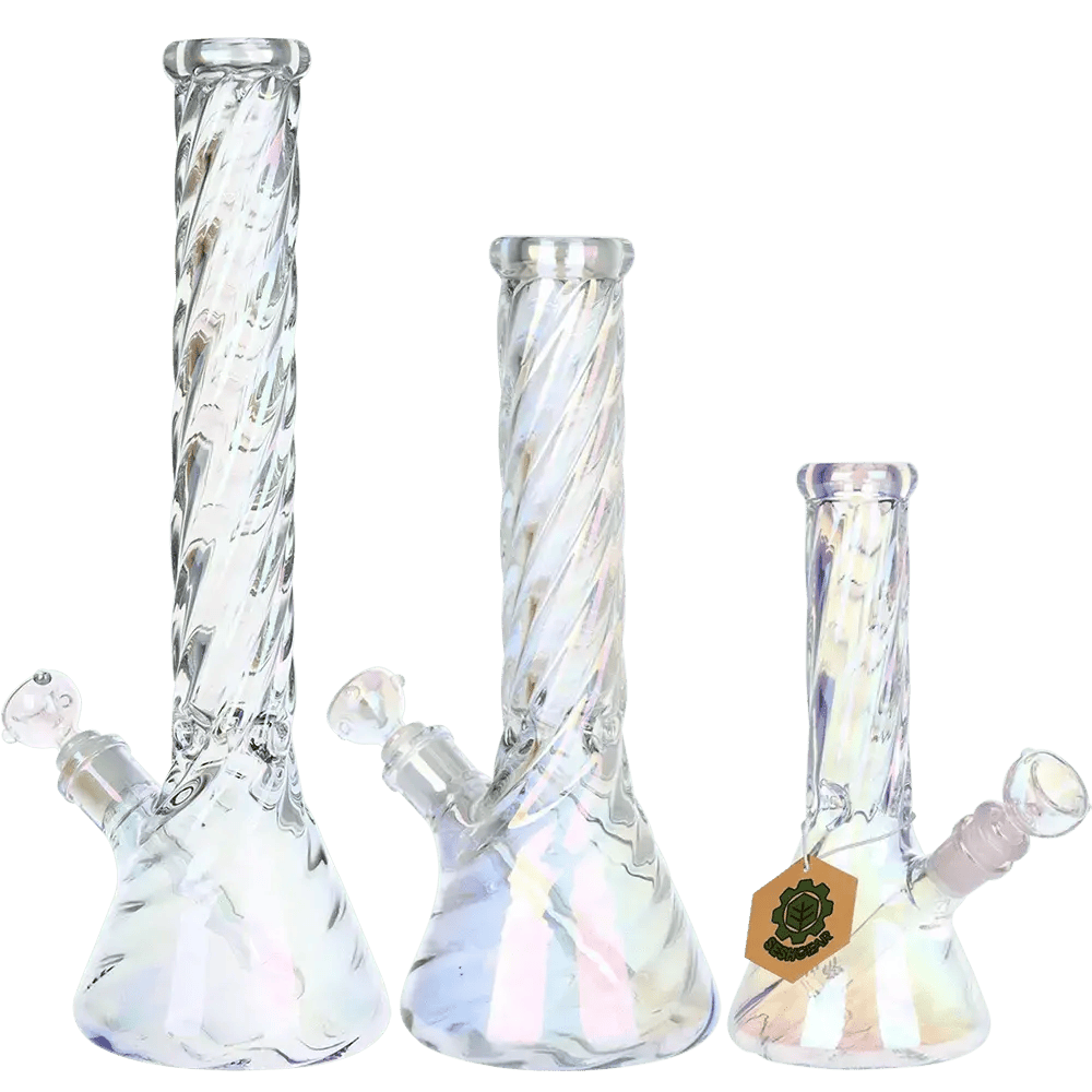 SeshGear | Positive Twist Beaker Bong | 12.75"