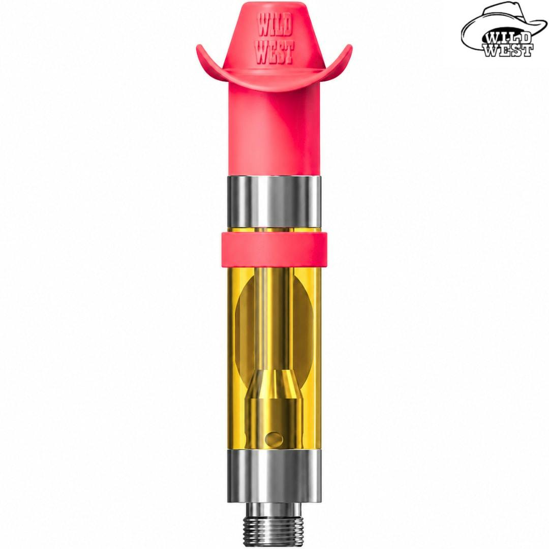 Wild West | 95+ Strawberry Stampede Liquid Diamond 510 cart | 0.95g
