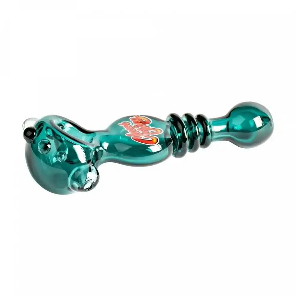 Cheech & Chong Glass | Teal Juan Coyote Hand Pipe | 4.5"