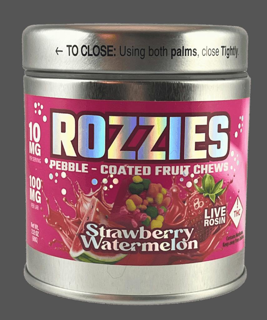 Rozzies - Rosin Gummies - Strawberry Watermelon (Strain Specific)
