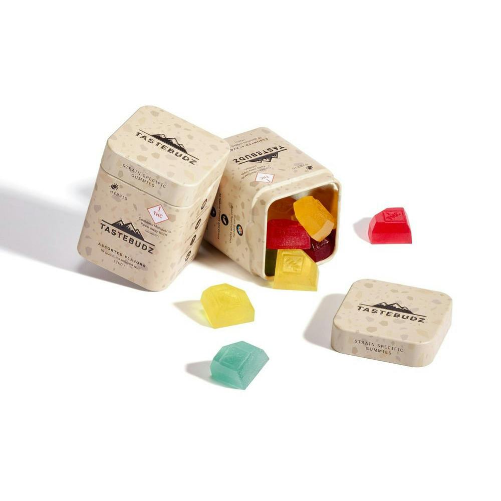 Tastebudz Rosin Gummies | BlackBerry Chamomile 100mg Rec