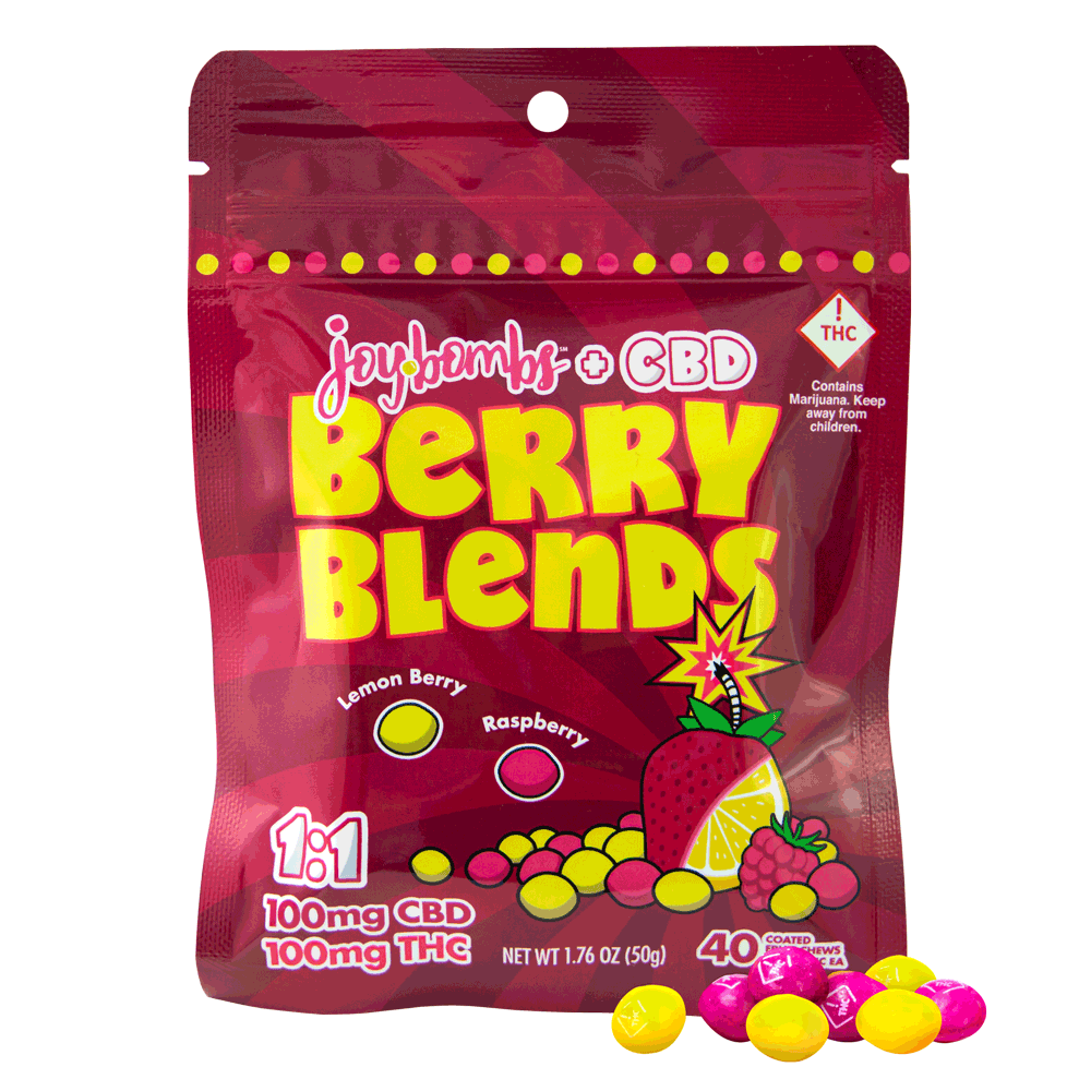 Joybomb Gummies CBD | Berry Blends 1:1 100mg Rec