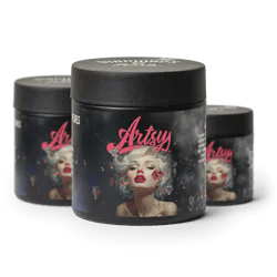 Artsy Cannabis Eighth Jars | Diamonds & Pearls 3.5g Rec cannabis product