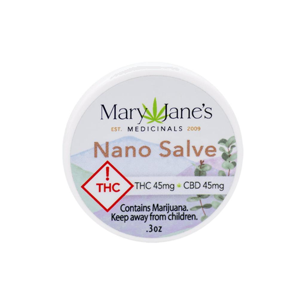 Mary Janes Medicinals Nano Salve | 45mg CBD 45mg Rec
