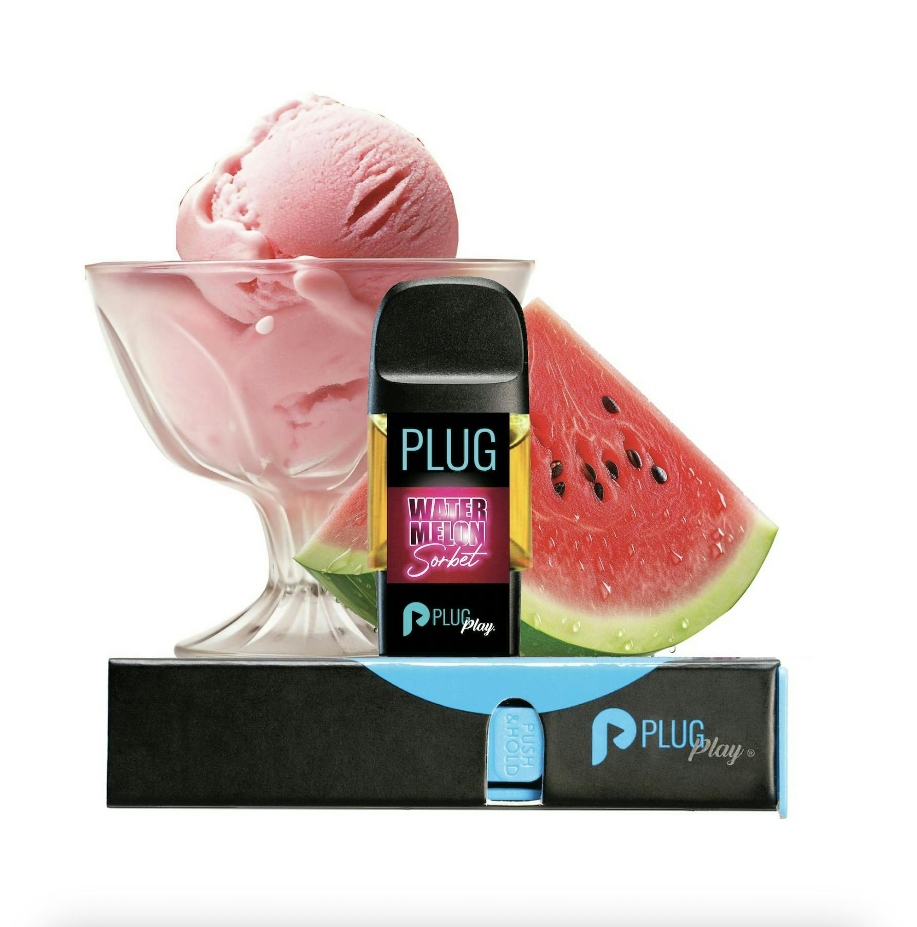 watermelon sorbet — 1 Item