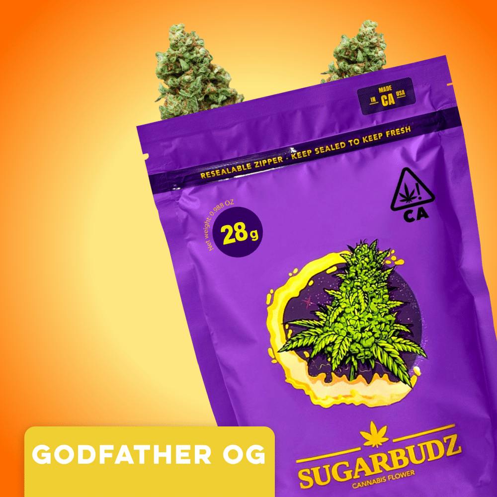 Sugarbudz - SB 28g GODFATHER OG - 28 grams