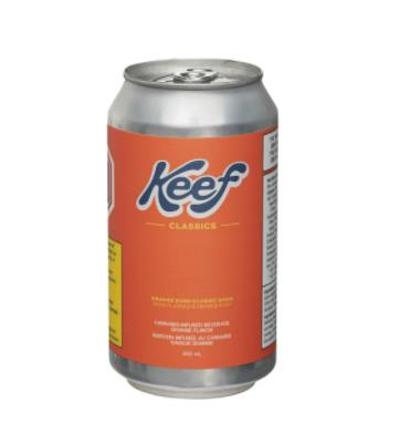 Keef - Orange Kush Classic Soda - Hybrid - 1x355ml