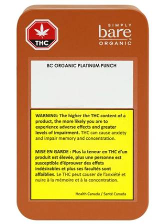 BC Organic Platinum Punch Pre Roll - 7x0.5g
