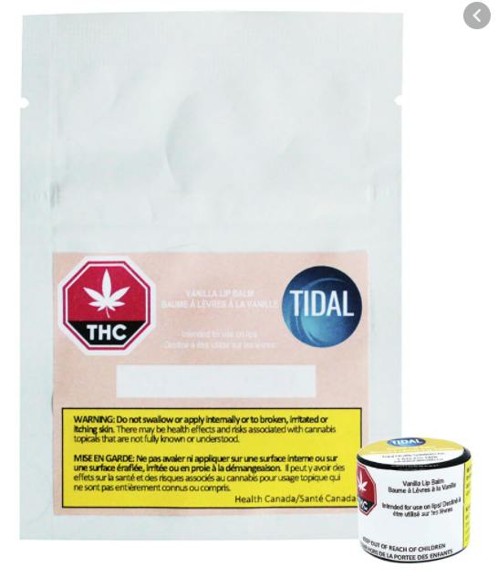 Tidal - French Vanilla Lip Balm - Hybrid - 5g