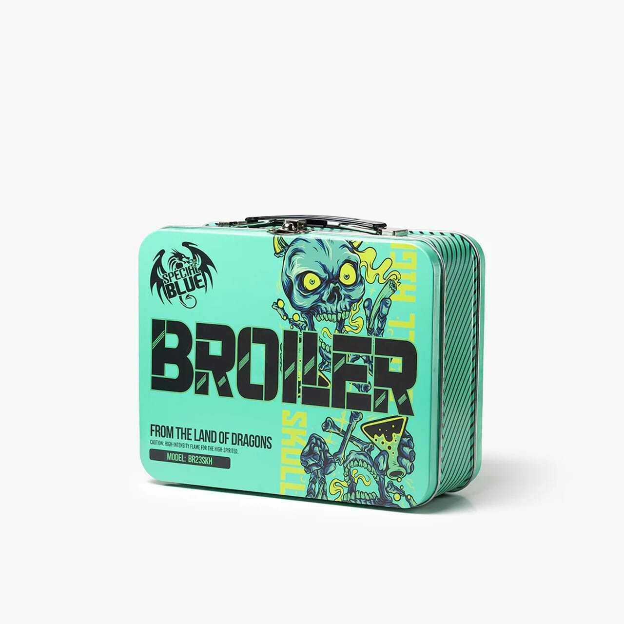 Special Blue, Broiler Torch w/ Matching Tin Carrying Case, Skullz