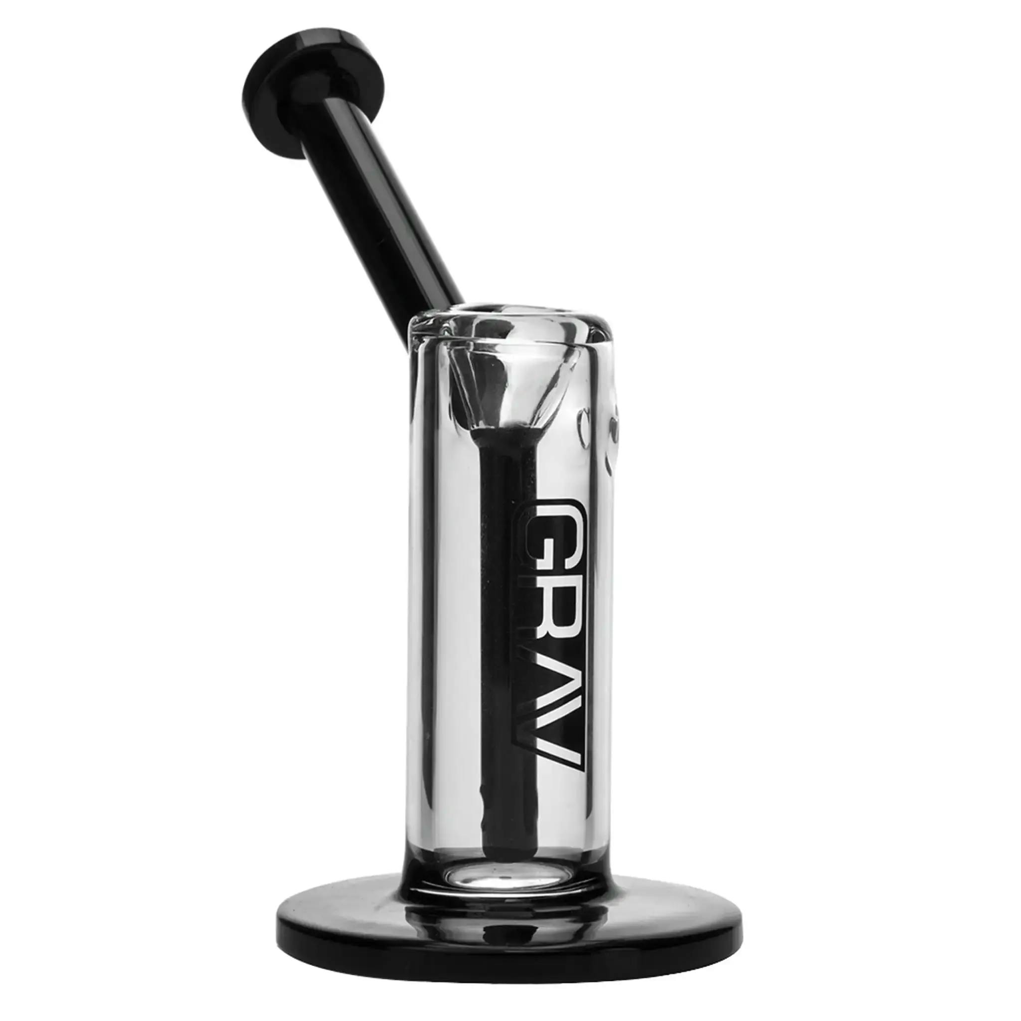 6" Upright Bubbler with Colour Accents by GRAV