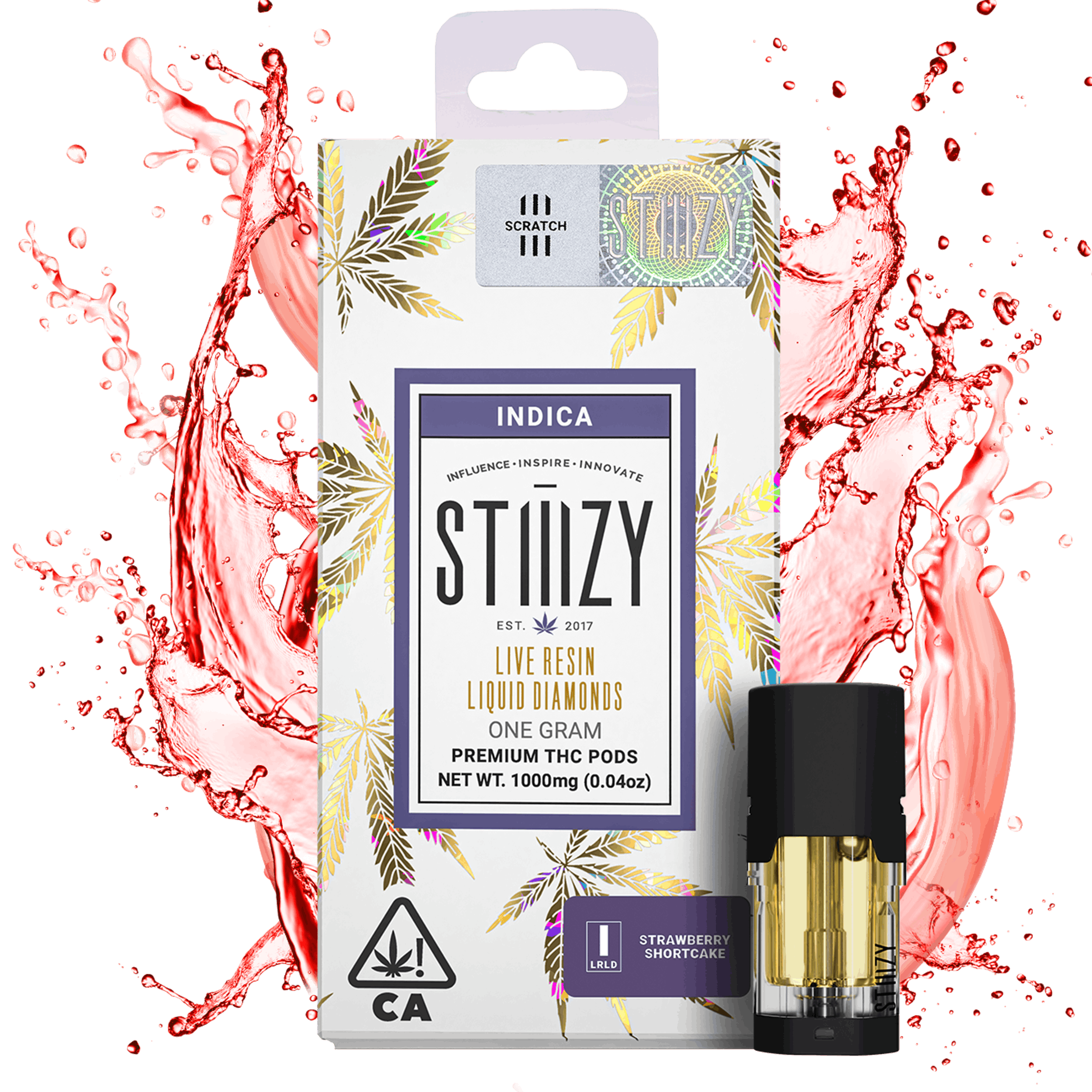 Stiiizy — Lqd Pods - Strawberry Shortcake