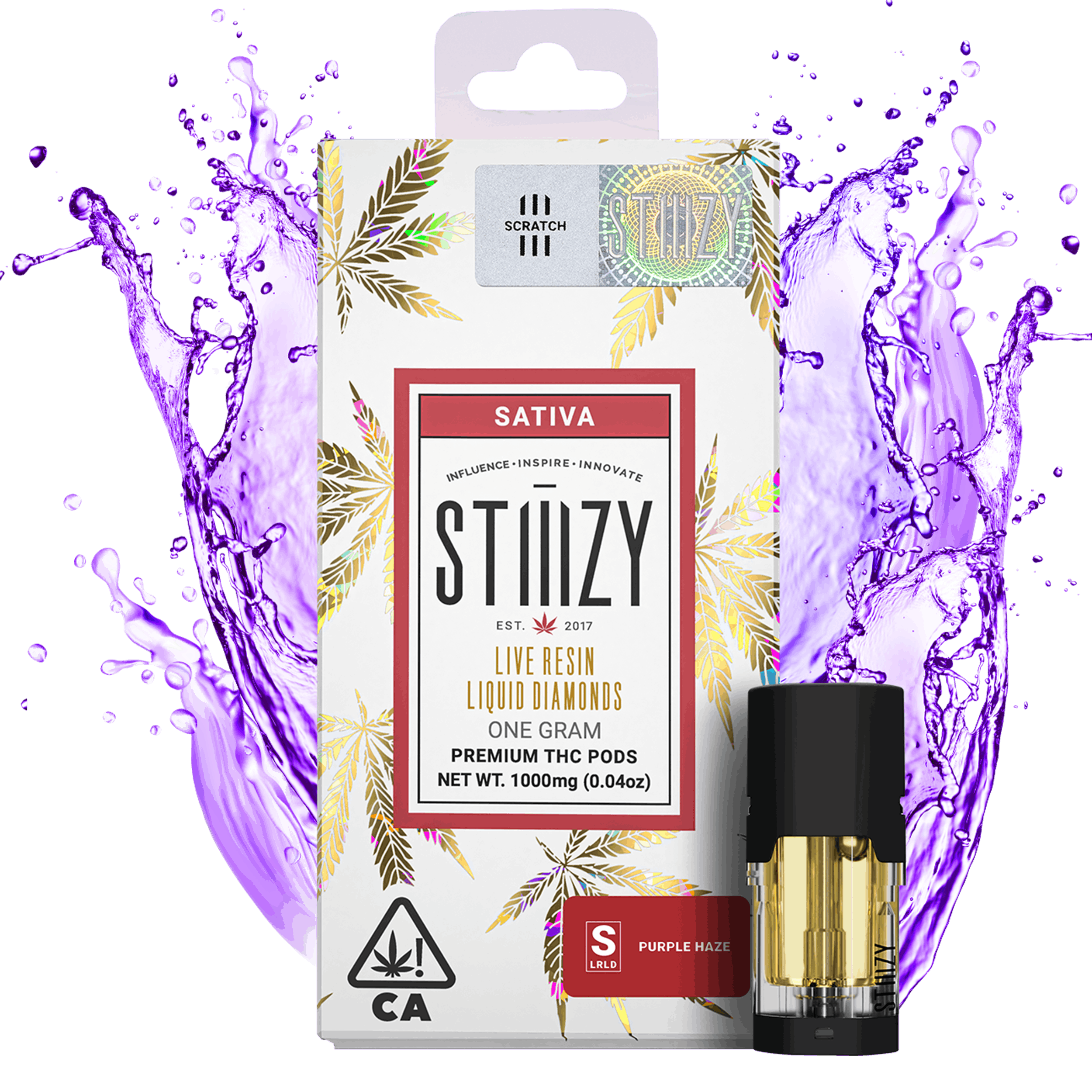 Stiiizy — Lqd Pods - Purple Haze