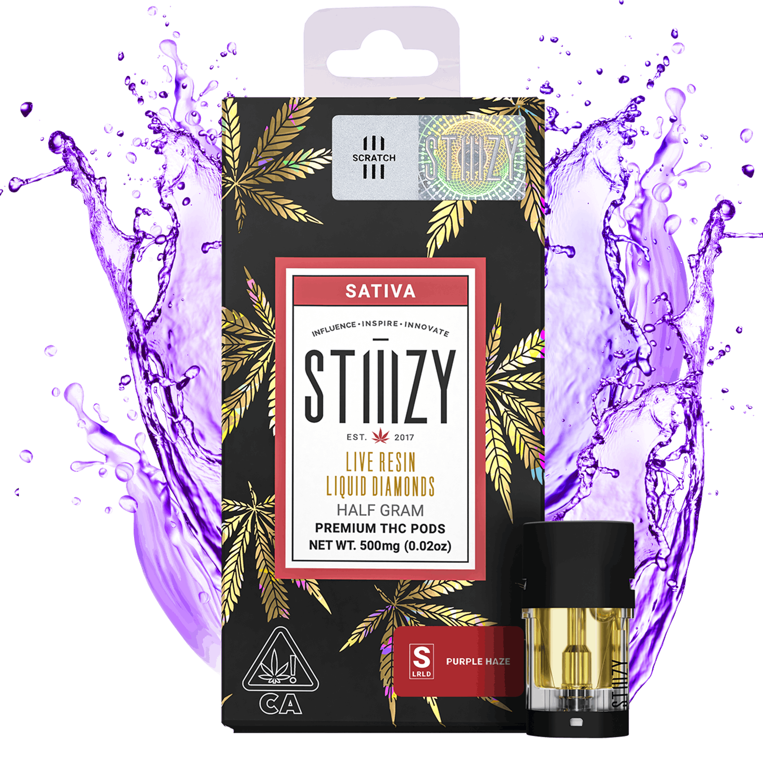 Stiiizy — Lqd Pods - Purple Haze