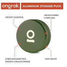 Ongrok Aluminium Storage Puck (Black)