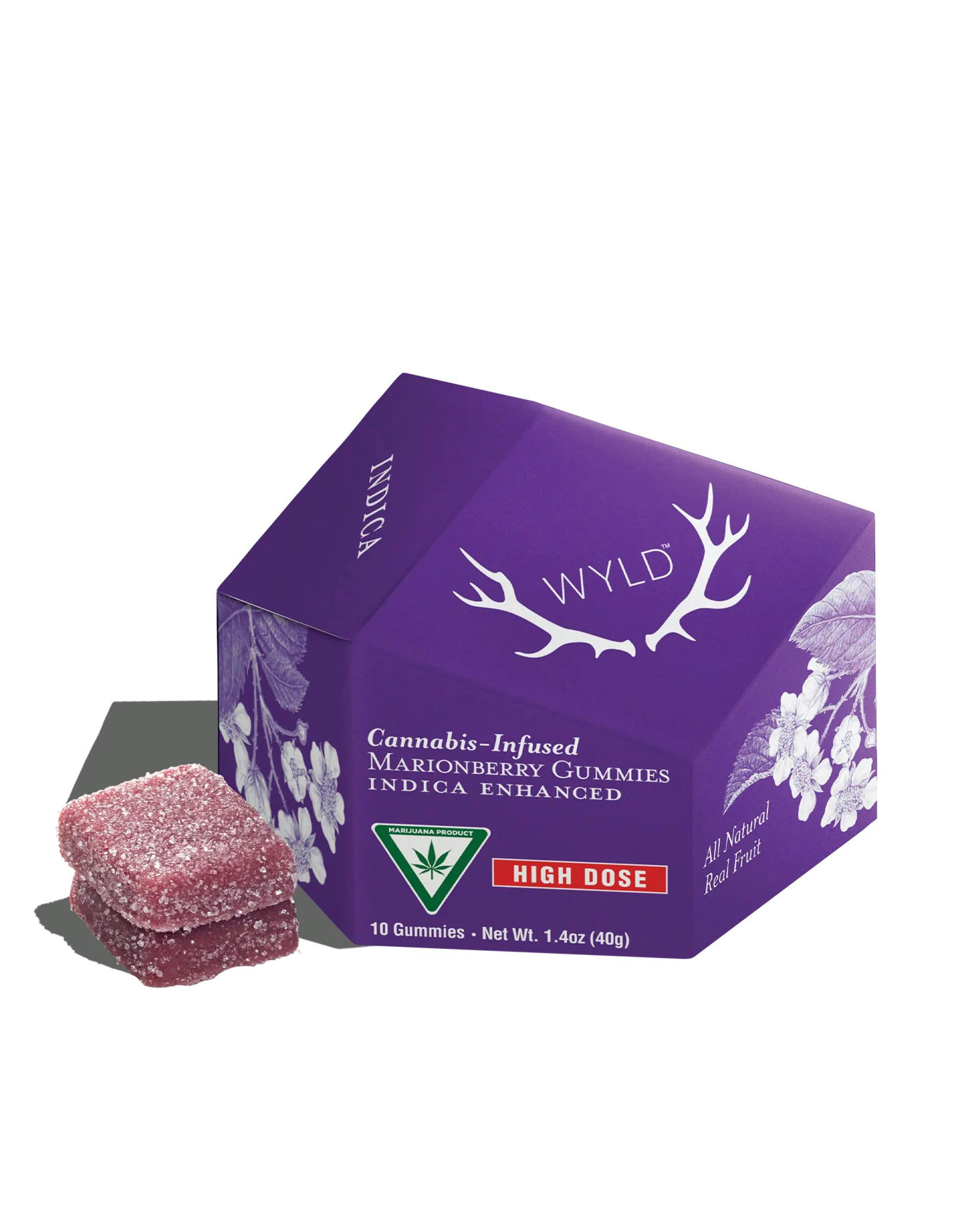 Wyld Marionberry Gummies 10pk