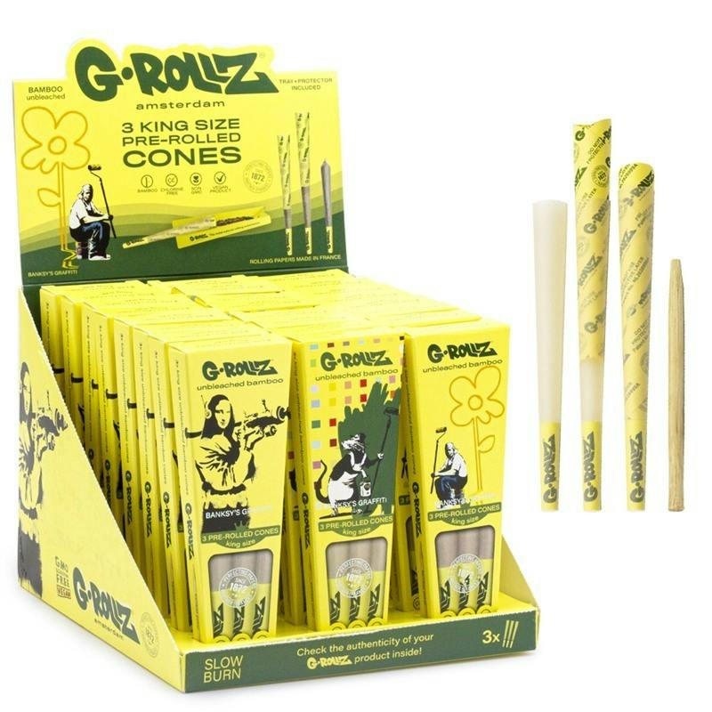 G-Rollz King Size Cones 3pk | Pineapple Punch