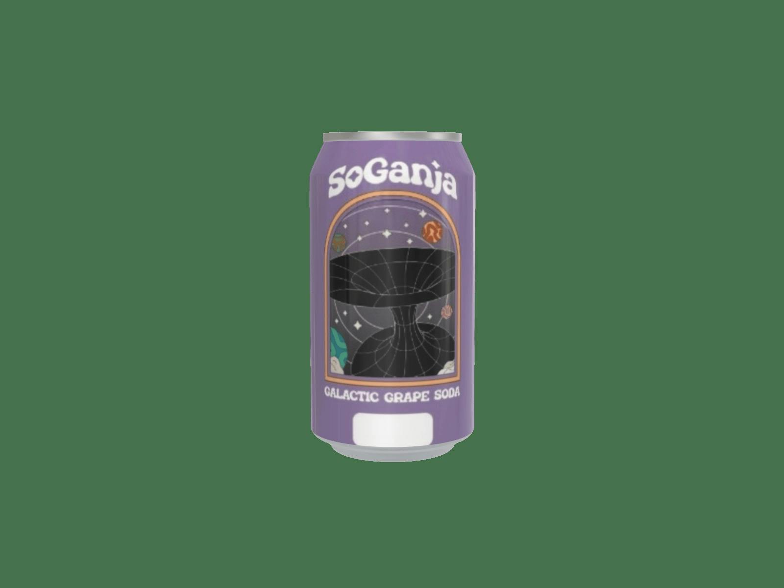 SoGanja Galactic Grape (Fruit Belts #3) Live Resin Soda