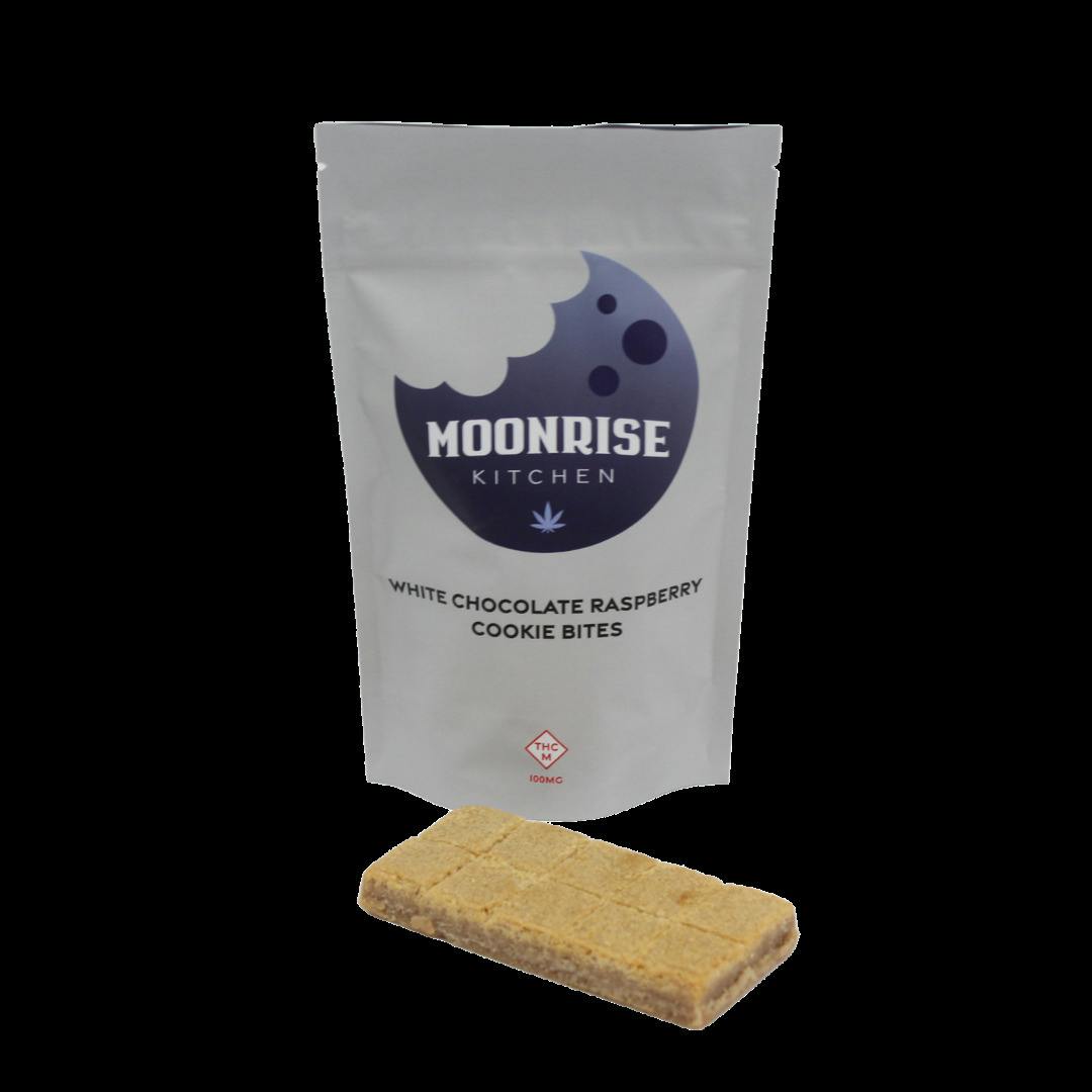 Moonrise Kitchens White Chocolate Raspberry Cookie Bites 10pk