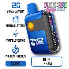 Kushy Punch Blue Dream GEEKED Disposable
