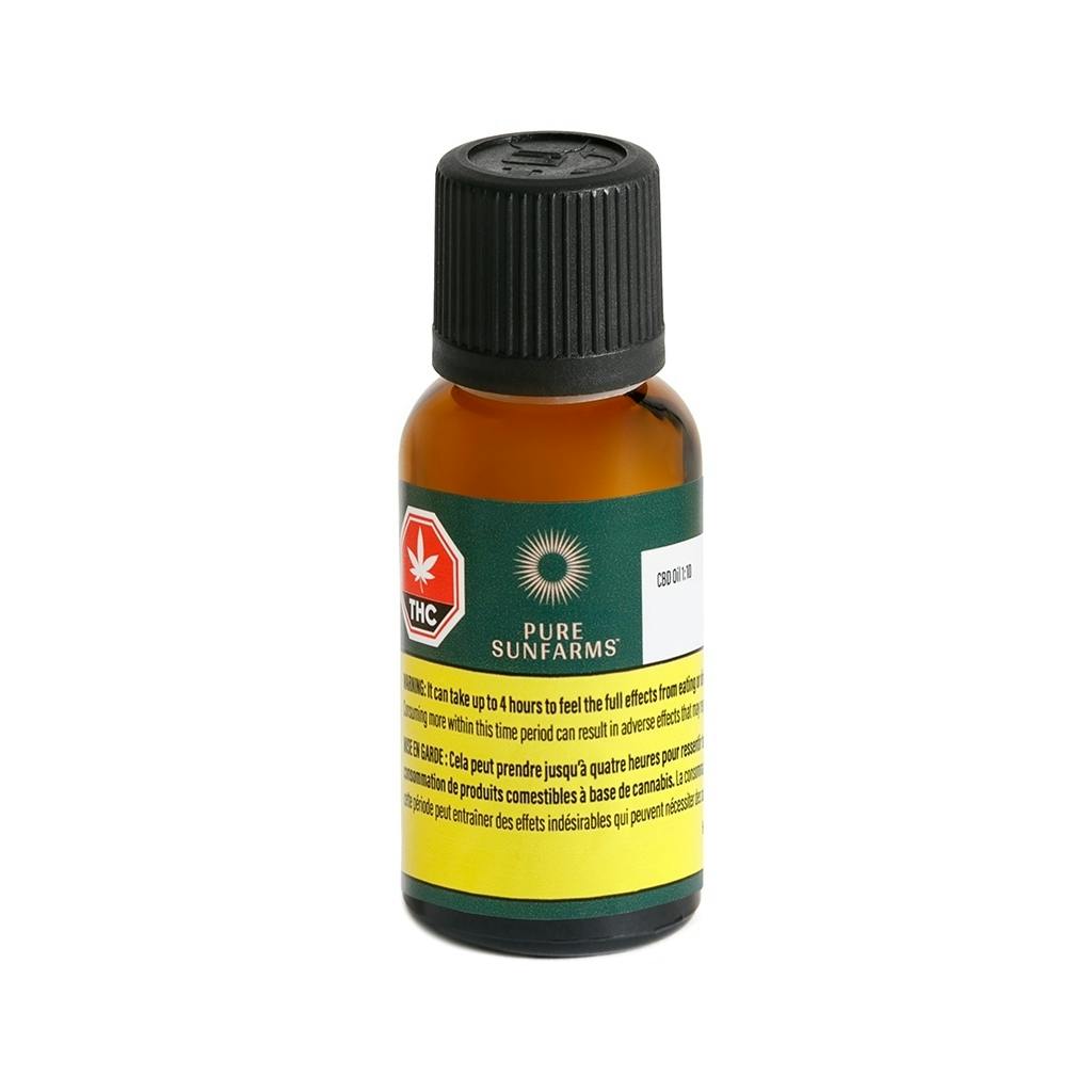 Pure Sunfarms - Pure Sun CBD Oil 1:10 Hybrid - 30ml