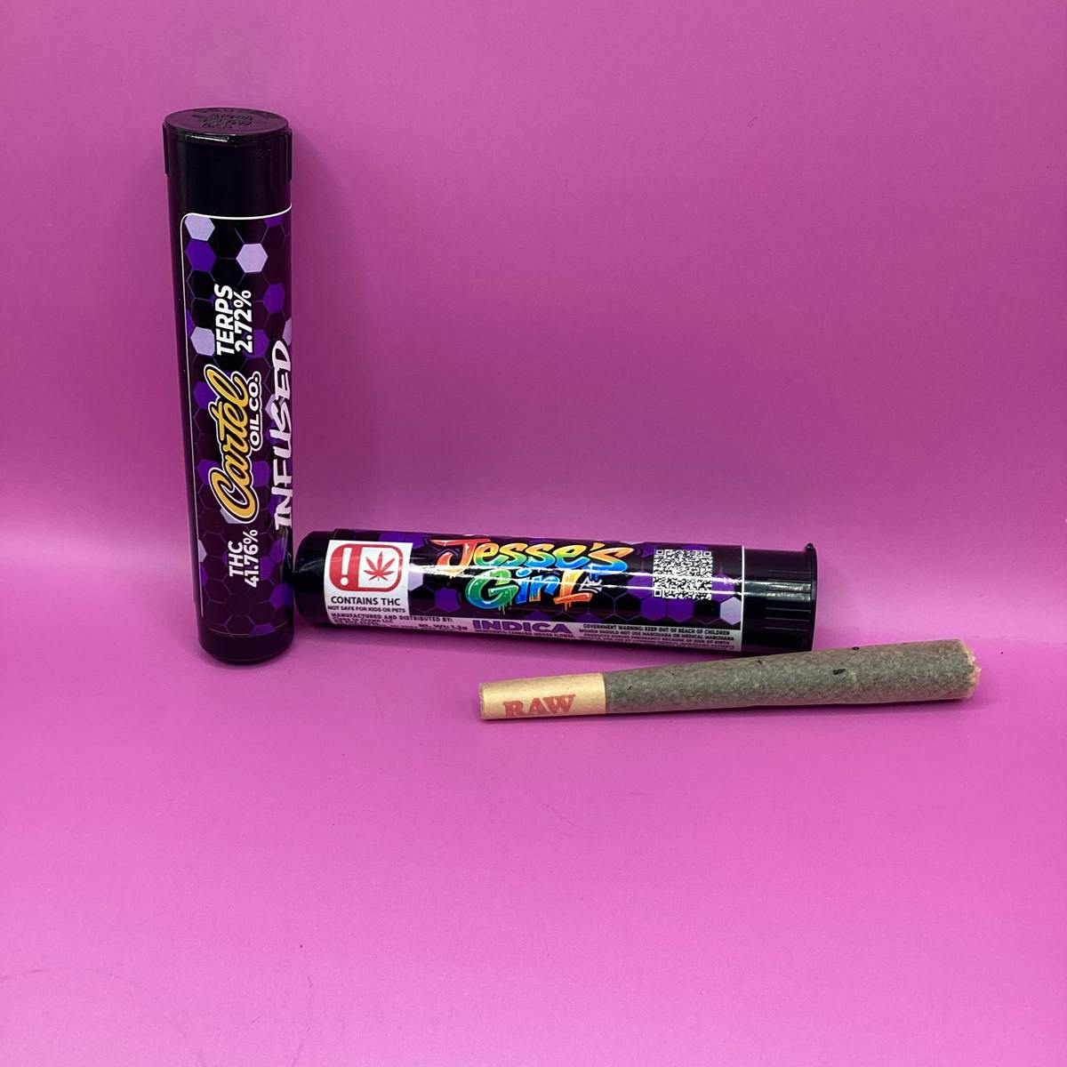 Cartel Oil Co | Infused Pre-Roll | Indica | Jesse's Girl | 1.2g
