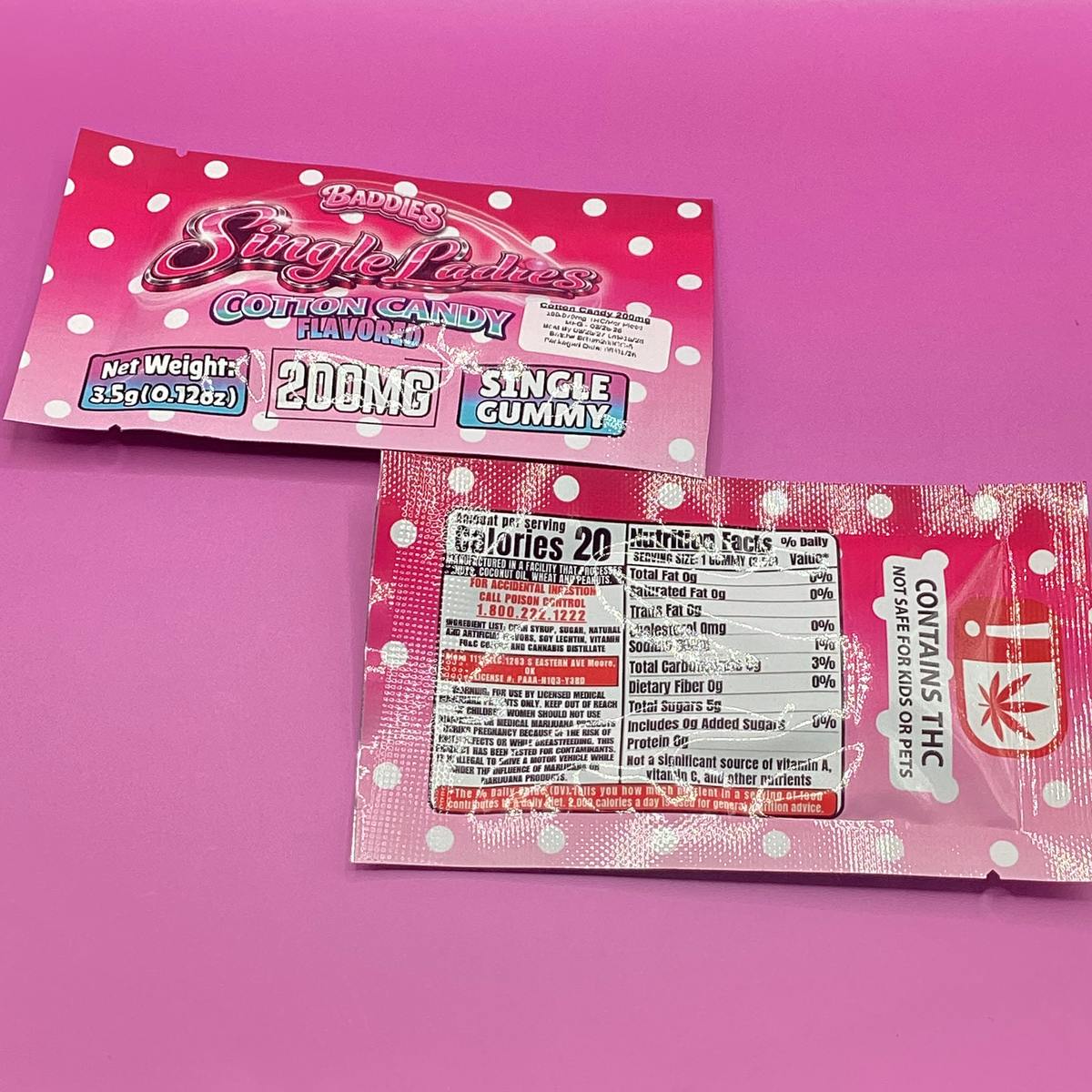 200mg Single Ladies - Cotton Candy at Grams Dispo