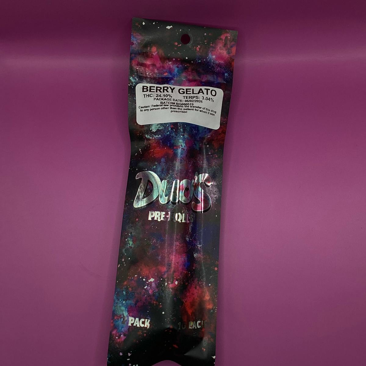 Big City - DUOS- BERRY GELATO - BERRY GELATO - 2g