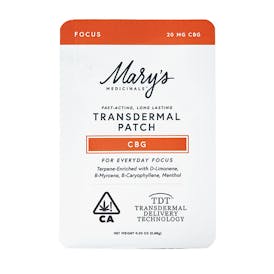 MARYS MEDICINALS | 20MG | CBG | PATCH