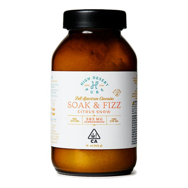 HIGH DESERT | CITRUS SNOW SOAK AND FIZZ | 400MG