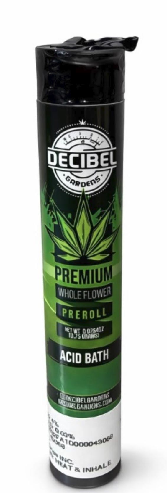 Acid Bath .75g Pre-Roll