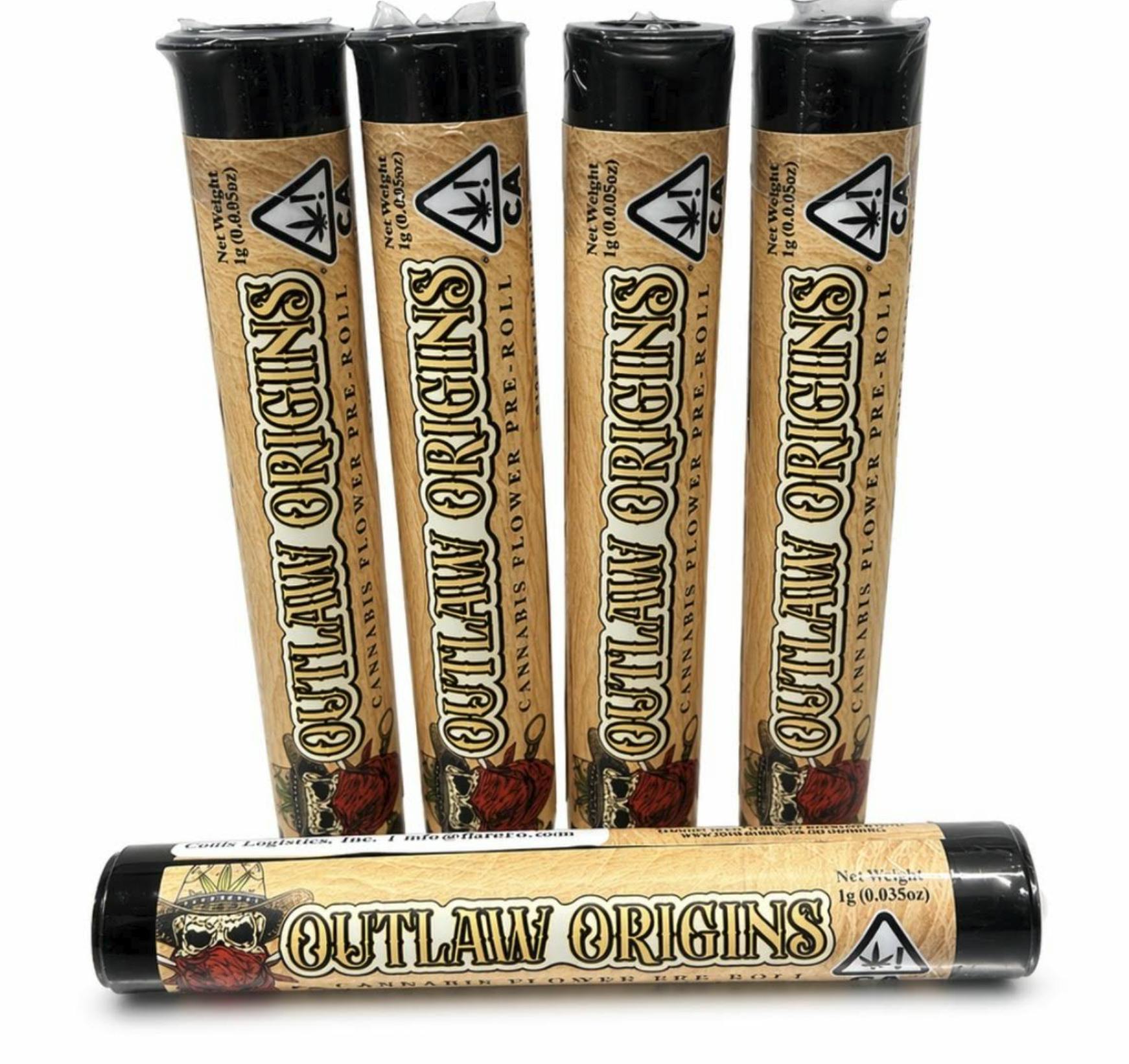 OUTLAW ORIGINS | HYBRID | GELATO 41 | 1G | PRE ROLL