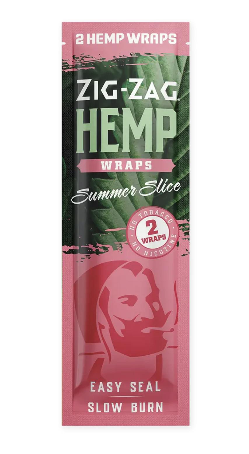 ZIG ZAG | SUMMER SLICE HEMP WRAP | 2PK
