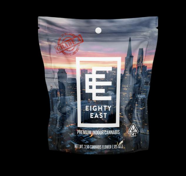 EIGHTY EAST | SATIVA | LARANJAS | 3.5G