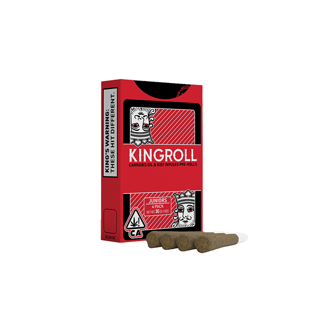 KINGROLL JR | SATIVA VARIETY | 4PK | INFUSED | PRE ROLLS