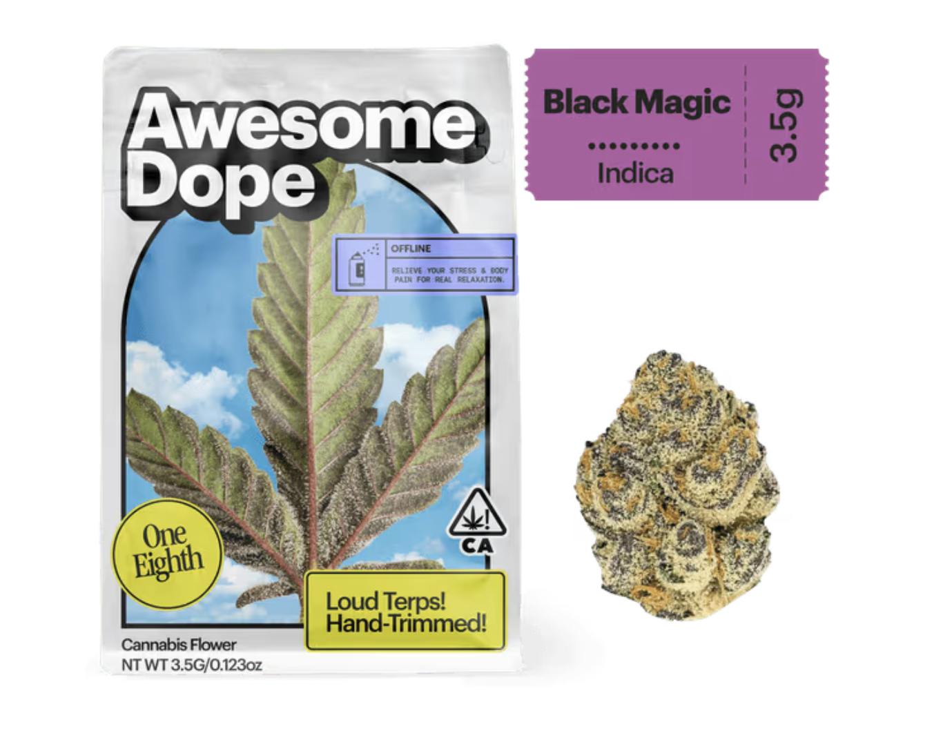 AWESOME DOPE | INDICA | BLACK MAGIC | 3.5G