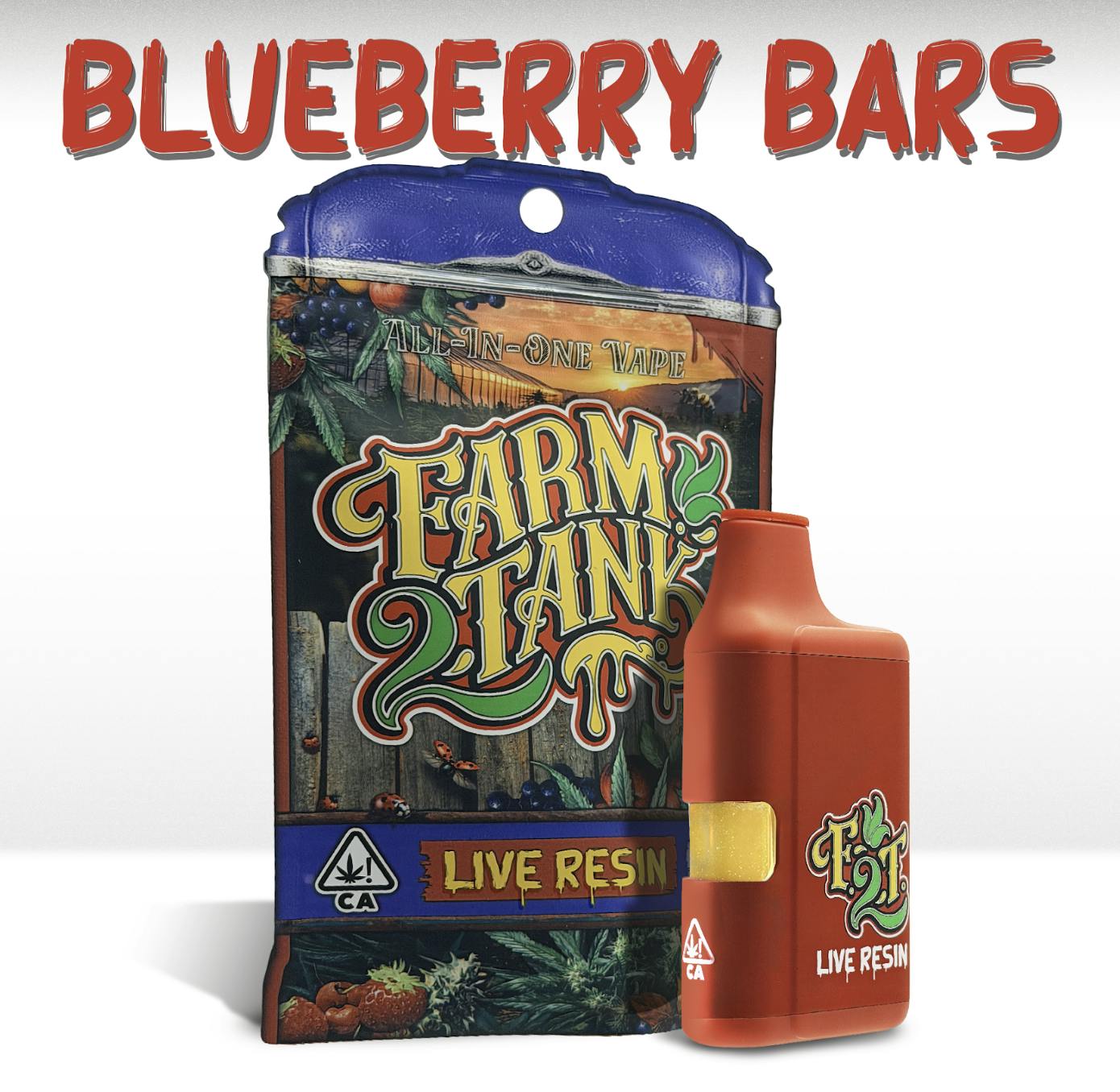 FARM2TANK: Blueberry Bars