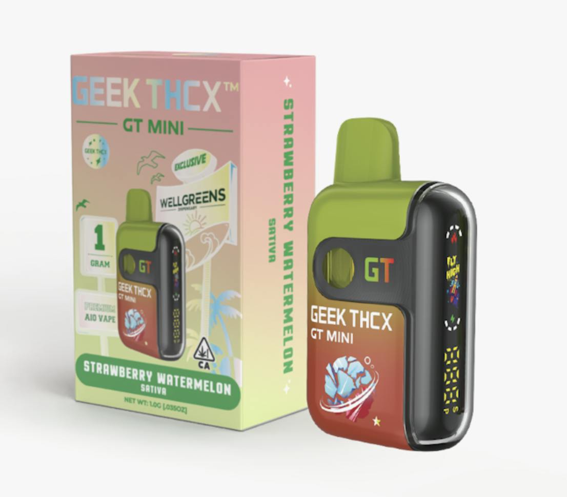 GEEK THCX | HYBRID | STRAWBERRY WATERMELON | 1G | AIO