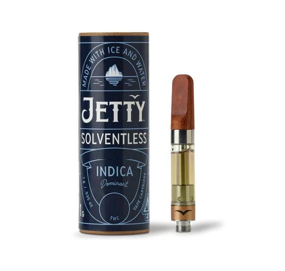 JETTY | OCAL | INDICA | FROSTED GARLIC | 1G | SOLVENTLESS | CART