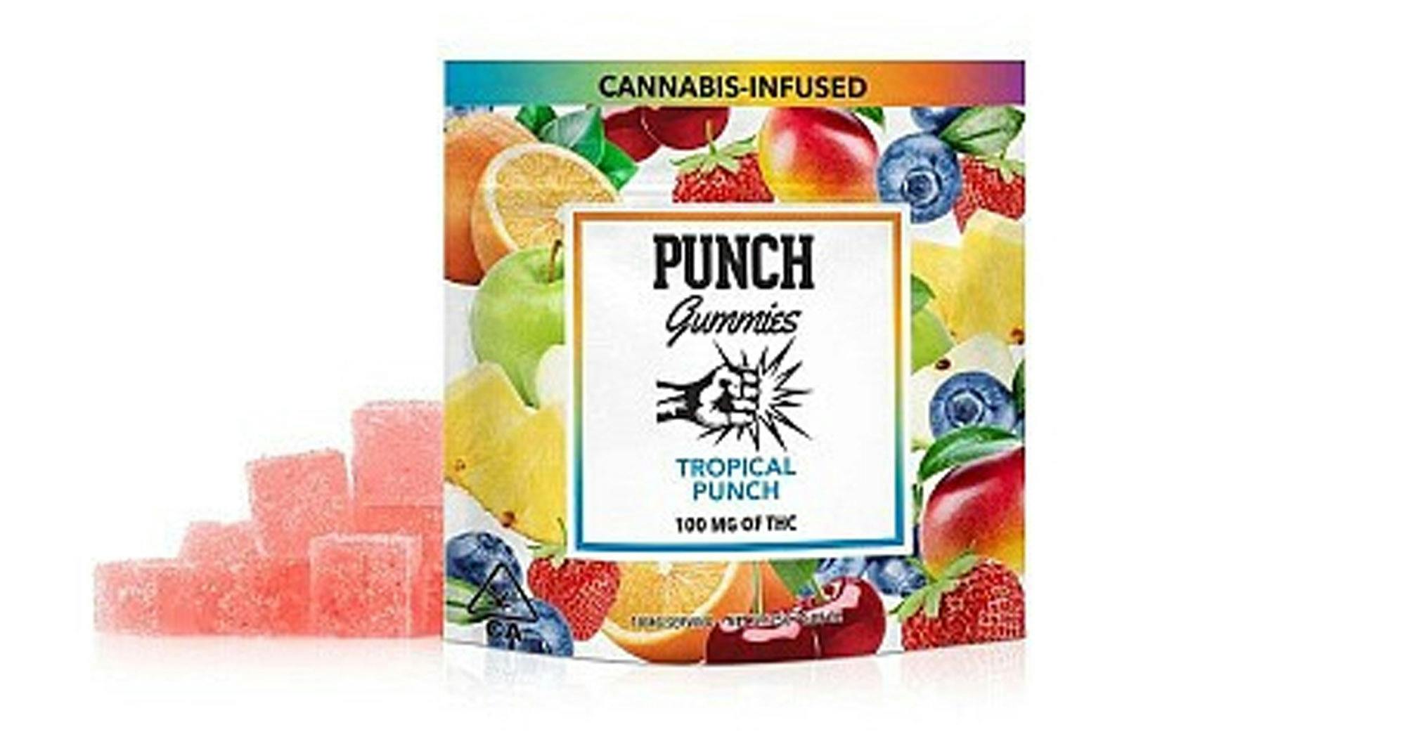 PUNCH | TROPICAL PUNCH | 100MG | GUMMY