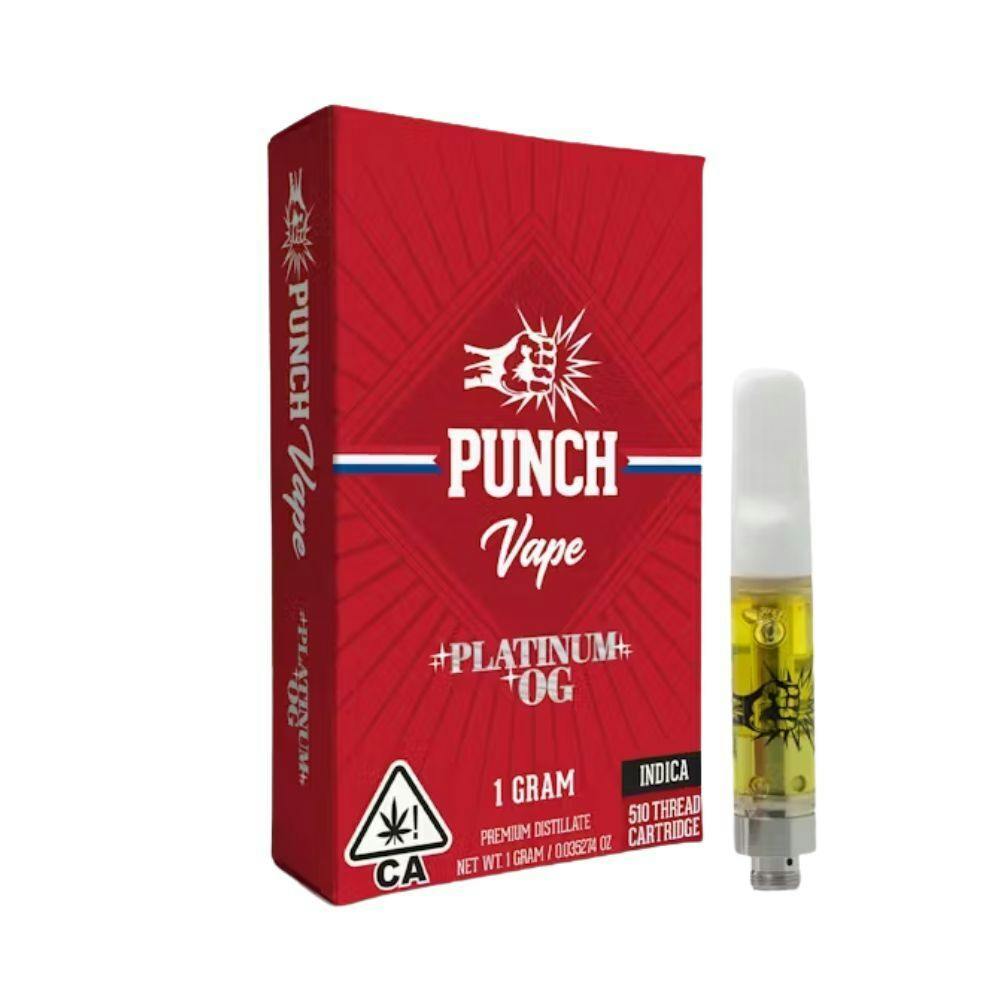 PUNCH | PLATINUM OG | 1G | DISTILLATE | CART
