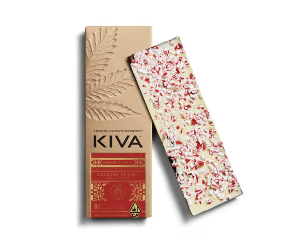 KIVA | PEPPERMINT BARK | 100MG