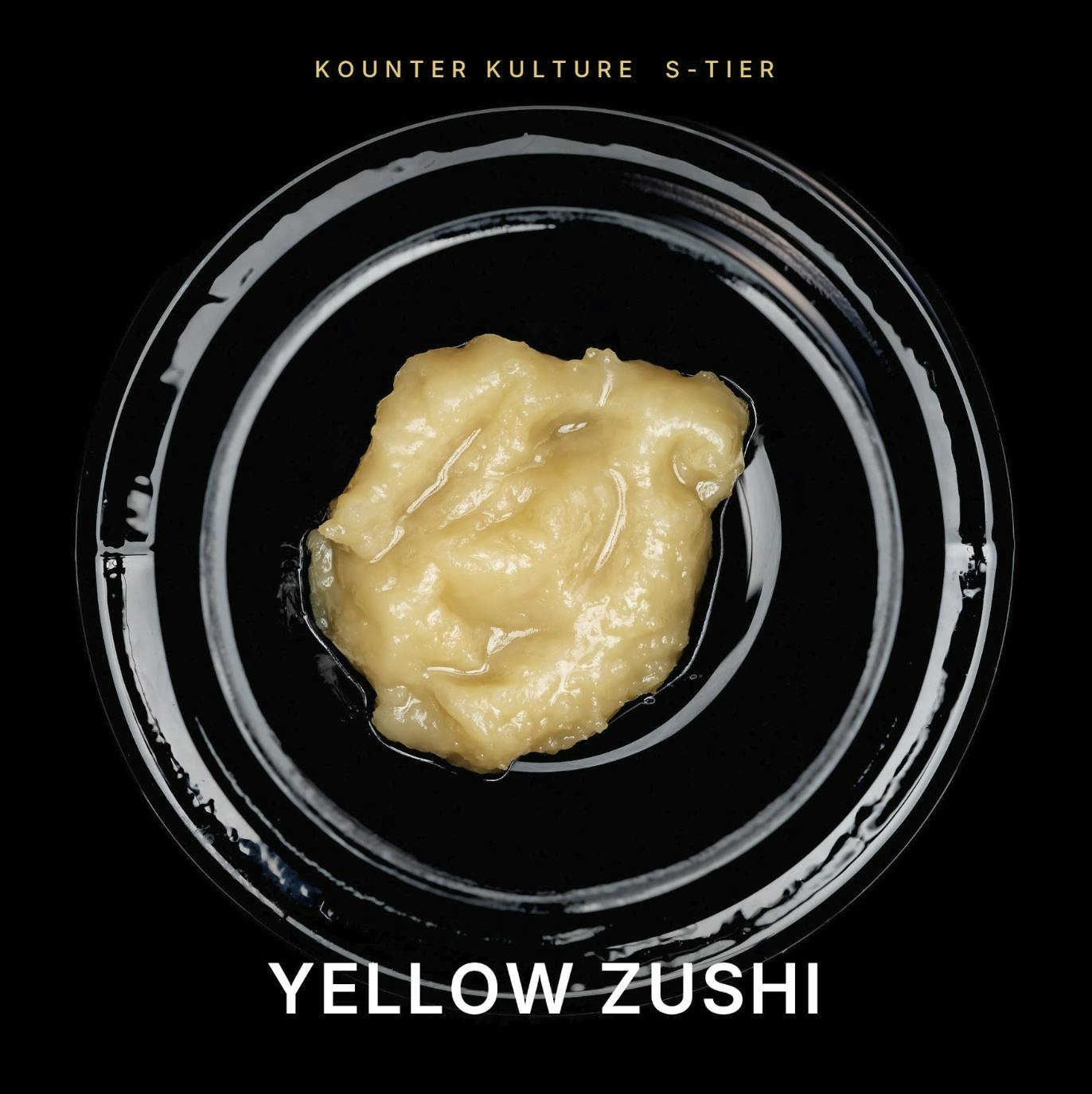 KOUNTER KULTURE | YELLOW ZUSHI | 1G | S-TIER | LIVE ROSIN