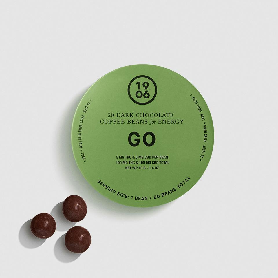 Dark Chocolate "Go" Coffee Beans