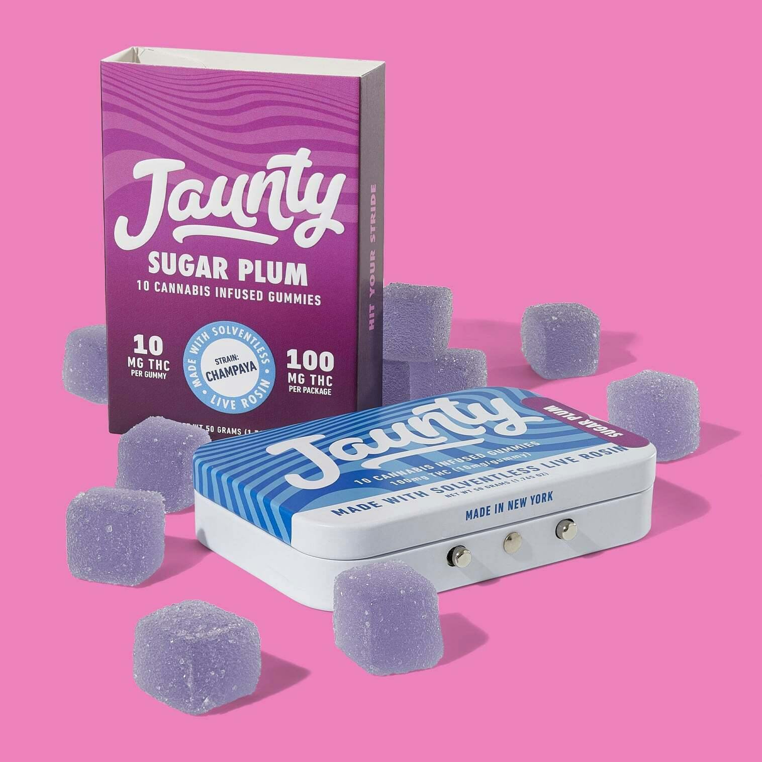Sugar Plum Live Rosin Solventless Gummies 10pk